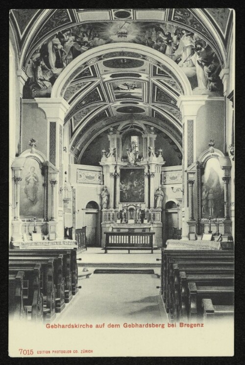 Gebhardskirche auf dem Gebhardsberg bei Bregenz