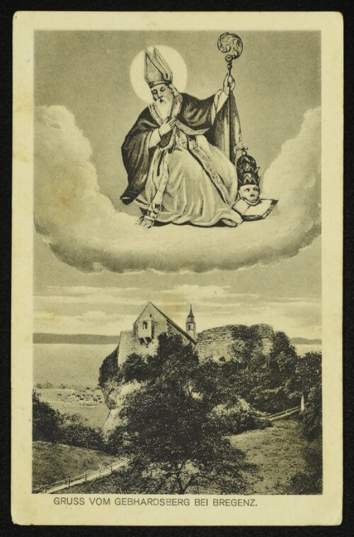 Gruß vom Gebhardsberg bei Bregenz