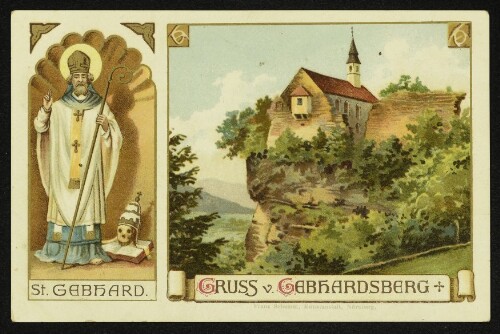 Gruss v. Gebhardsberg ; St. Gebhard
