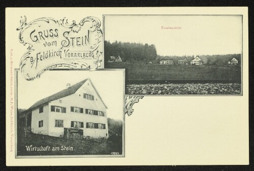 Gruss vom Stein b. Feldkirch Vorarlberg