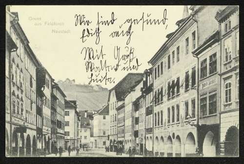 Gruss aus Feldkirch. Neustadt