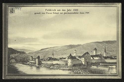 Feldkirch um das Jahr 1500
