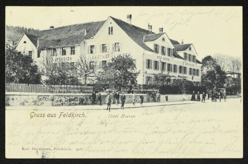 Gruss aus Feldkirch, Hotel Baeren