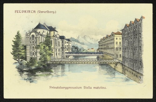 Feldkirch (Vorarlberg.), Privatobergymnasium Stella matutina.