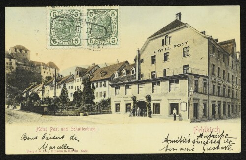 Hôtel Post und Schattenburg, Feldkirch