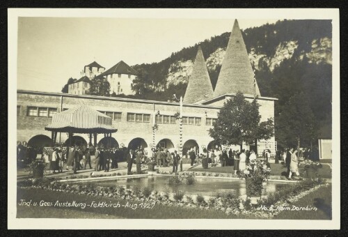 Jnd. u. Gew. Ausstellung - Feldkirch - Aug. 1927