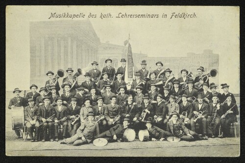 Musikkapelle des kath. Lehrerseminars in Feldkirch
