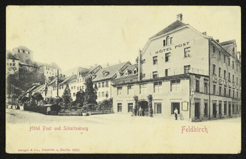 Feldkirch, Hôtel Post und Schattenburg