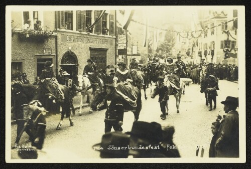 Sängerbundesfest Feldkirch 1926