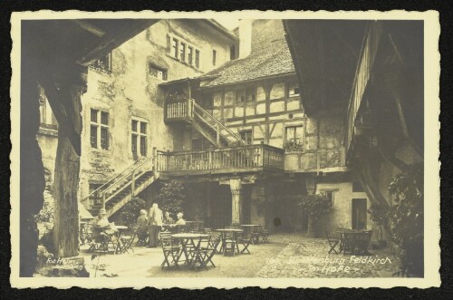 Schattenburg Feldkirch, Im Hofe