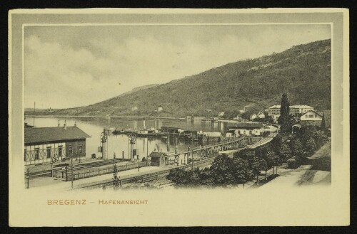 Bregenz - Hafenansicht