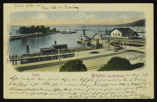 Bregenz am Bodensee - Hafen