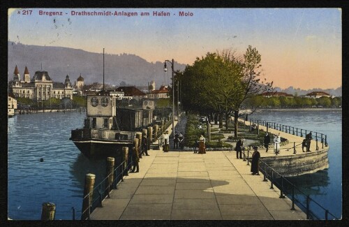 Bregenz - Drathschmidt-Anlagen am Hafen - Molo