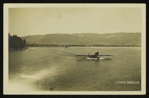 Bodensee : Wasserflugzeug