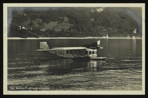 Wasserflugzeug - Lindau