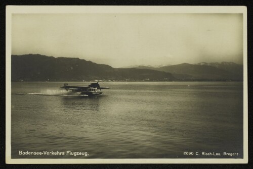 Bodensee-Verkehrs Flugzeug