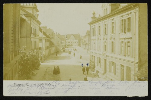 Bregenz-Kornmarktstrasse.