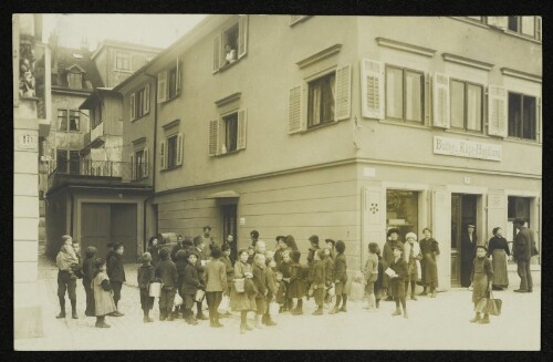 Kinder-Ausspeisung in Bregenz