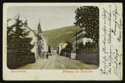 Bregenz am Bodensee. Römerstraße