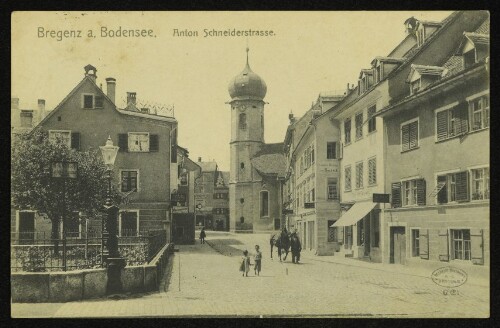 Bregenz a. Bodensee. Anton Schneiderstrasse.