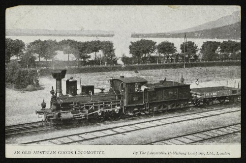 An old Austrian goods locomotive