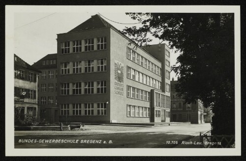 Bundes-Gewerbeschule Bregenz a. B.