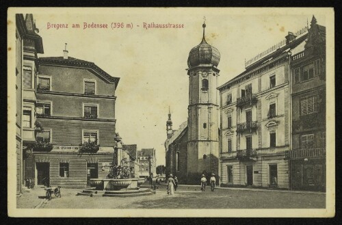 Bregenz am Bodensee (396 m) - Rathausstrasse