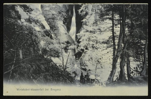 Wirtatobel-Wasserfall bei Bregenz