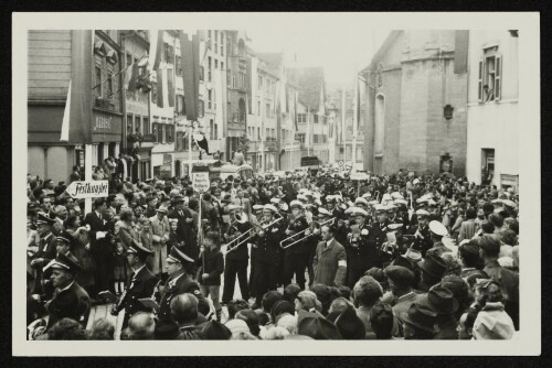 Festumzug mit der Musikkapelle Weilheim-Teck