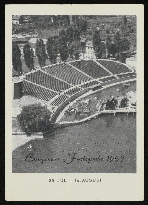 Bregenzer Festspiele 1953