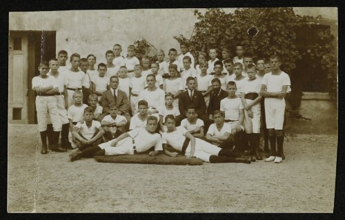 Die Zöglinge des Turnvereins Bregenz