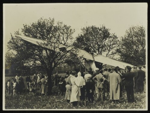 Absturz eines Segelflugzeuges in Gaißau, Vorarlberg