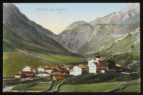 Stuben, Arlbergbahn