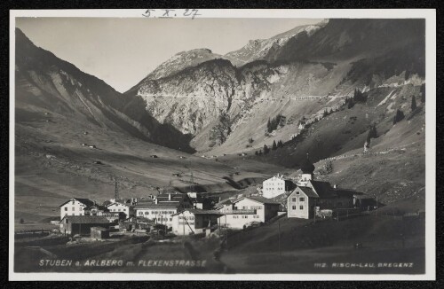 Stuben a. Arlberg m. Flexenstrasse