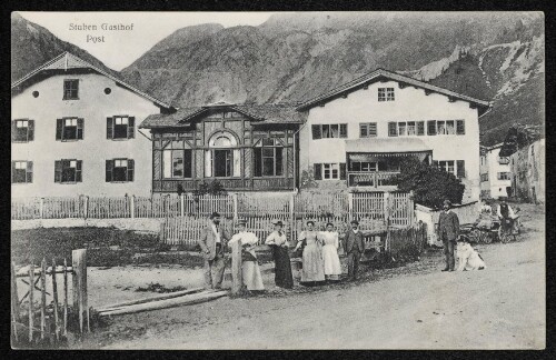 Stuben Gasthof Post : [Postkarte Post Card. Carta postala. Union postale unierselle]