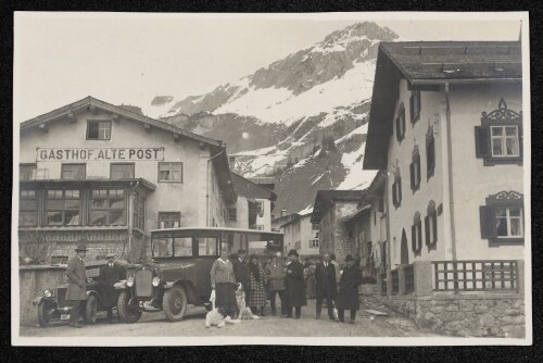 [Gasthof  Alte Post  in Stuben a. Arlberg]