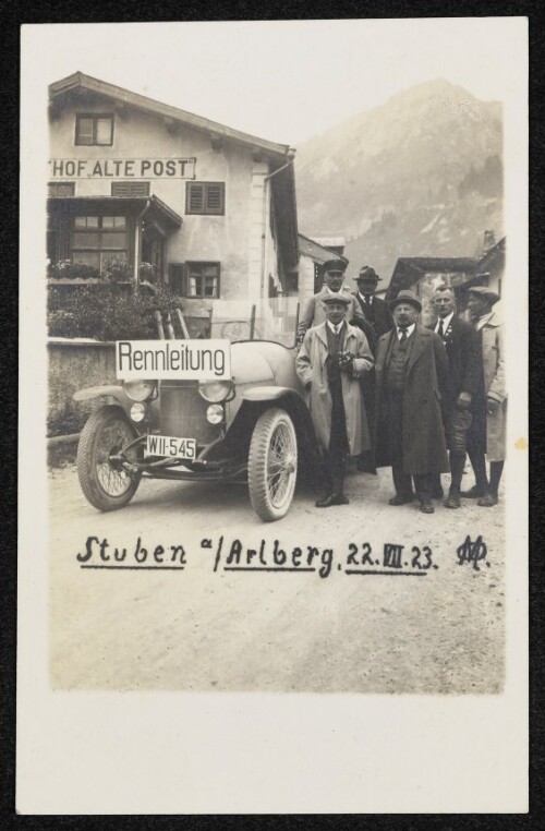 Stuben a/Arlberg 22. VII. 23