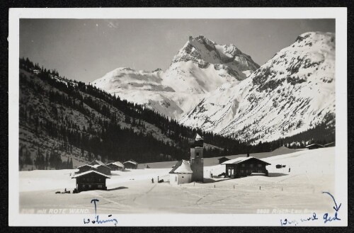Zug mit Rote Wand : [Gasthaus Alpenblick]