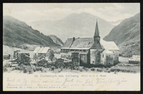 St. Christoph am Arlberg 1800 m ü. b. Meer