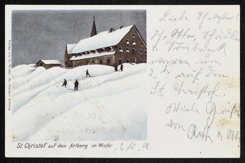 St. Christof auf dem Arlberg im Winter