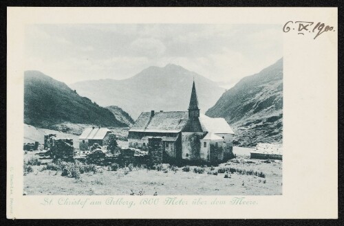 St. Christof am Arlberg, 1800 Meter über dem Meere