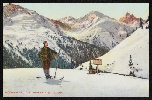 Wintersport in Tirol: Kaltes Eck am Arlberg