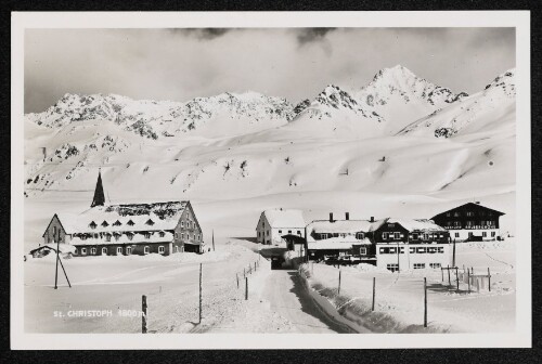 St. Christoph 1800 m