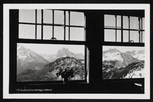Ausblick Ulmerhütte geg. Patteriol