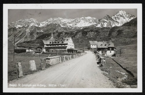 Hospiz St. Christoph am Arlberg, 1802 m (Tirol)