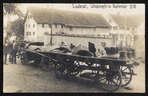 Lauterach, Glockenopfer im September 1916