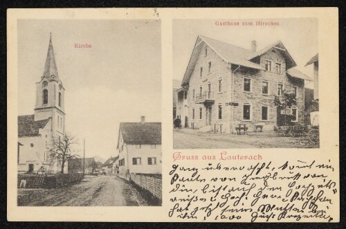 Gruss aus Lauterach : Kirche