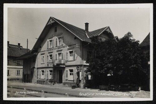 Gasthof  Hirschen , Lauterach
