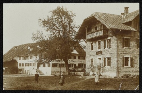 Lauterach - Gasthaus zum goldenen Löwen und Bäckerei