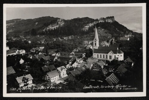 Lauterach, Vorarlberg - Pfänder u. Gebhardsbg.